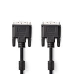 cablu dvi-d 24+1-pini tata - dvi-d 24+1-pini tata, 3m, negru, nedis cablu dvi-d 24+1-pini tata - dvi-d 24+1-pini tata, 3m, negru, nedis