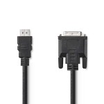cablu hdmi tata - dvi-d 24+1-pini tata, 5m, negru, nedis cablu hdmi tata - dvi-d 24+1-pini tata, 5m, negru, nedis