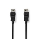 cablu displayport 1.4 tata - displayport tata, 8k 60hz, 3m, negru, nedis cablu displayport 1.4 tata - displayport tata, 8k 60hz, 3m, negru, nedis