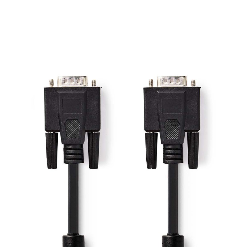 cablu vga tata - vga tata, 20m, negru, nedis