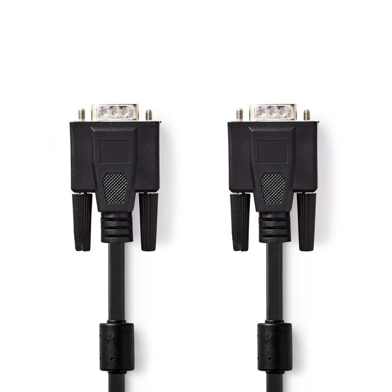 cablu vga tata - vga tata 3m negru nedis cablu vga tata - vga tata 3m negru nedis