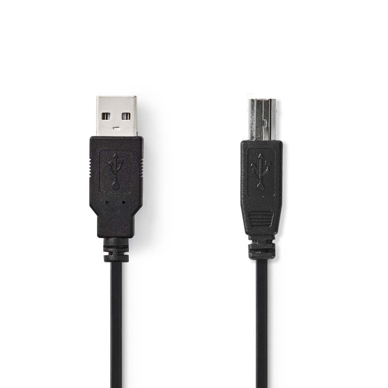 cablu imprimanta usb 2.0 a tata - usb b tata, 5m, negru, nedis cablu imprimanta usb 2.0 a tata - usb b tata, 5m, negru, nedis