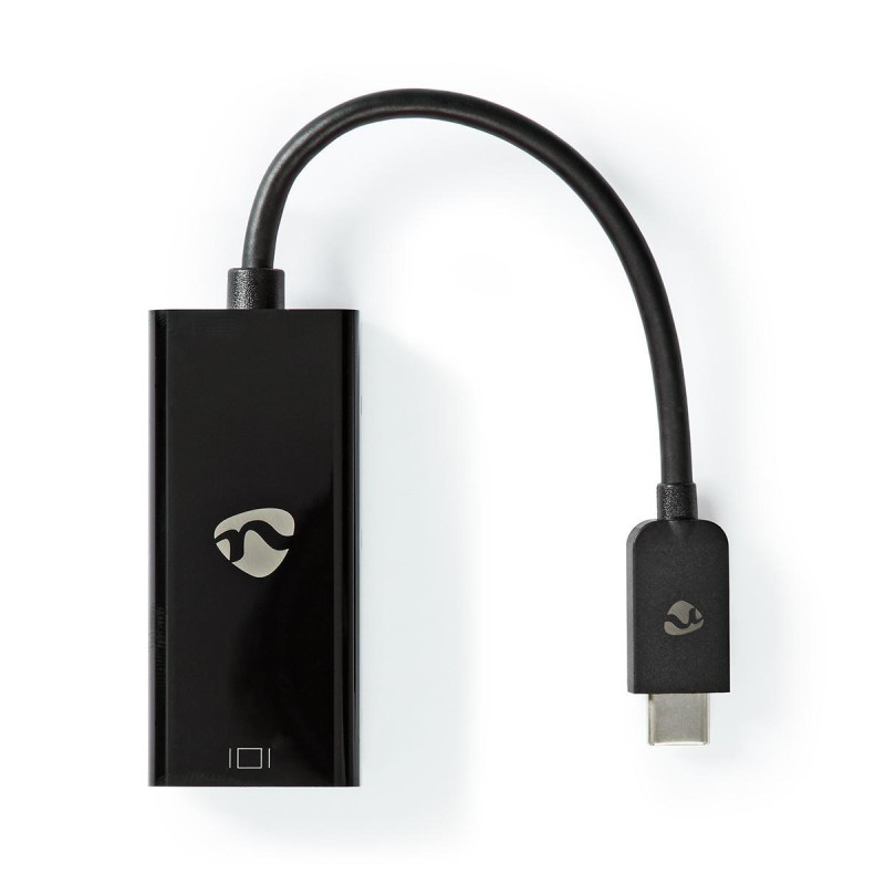 adaptor usb-c tata - mini displayport mama nedis, 0.2m, antracit