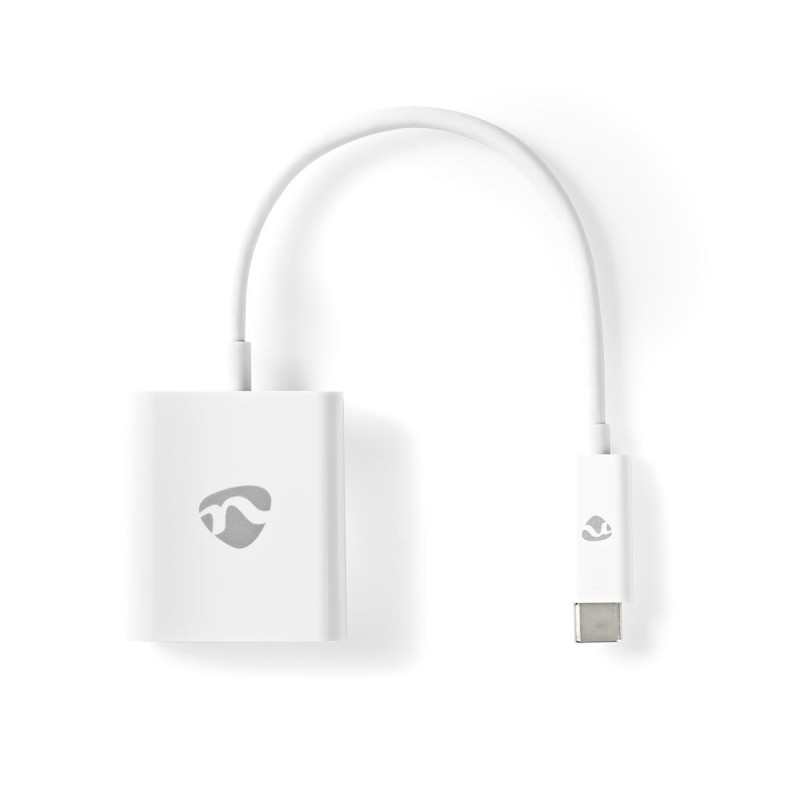 adaptor usb type-c tata - vga mama 0.2 m alb, nedis adaptor usb type-c tata - vga mama 0.2 m alb, nedis