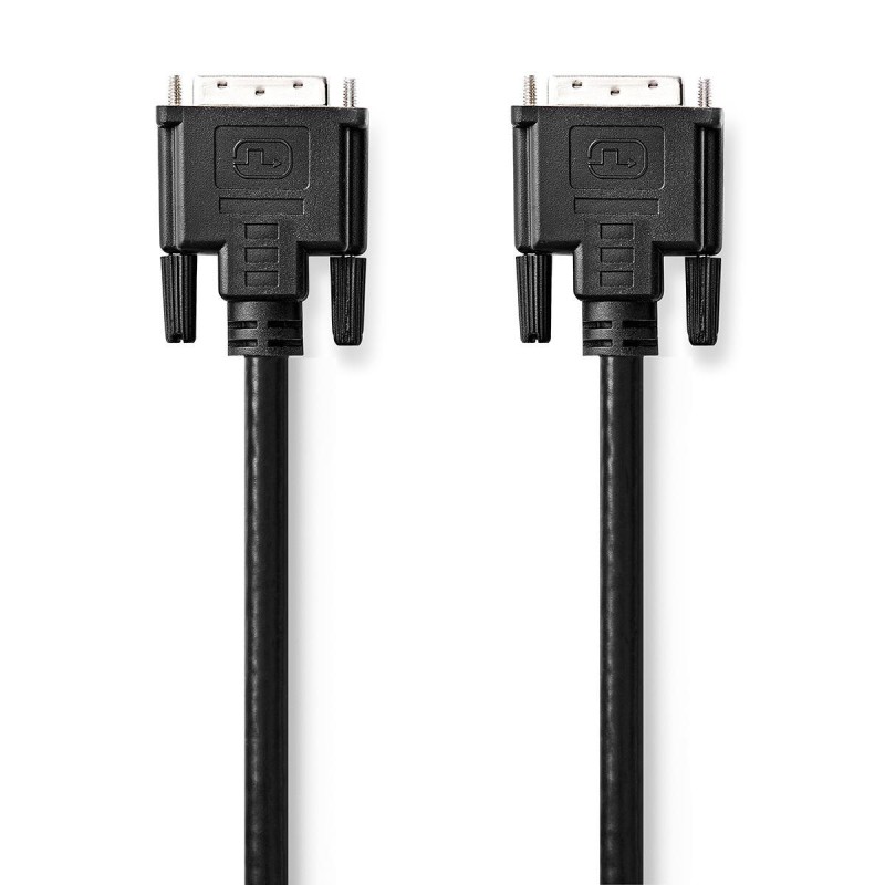 cablu dvi-d nedis dvi 24+1-pin tata - dvi 24+1-pin tata, 3.0 m, negru cablu dvi-d nedis dvi 24+1-pin tata - dvi 24+1-pin tata, 3.0 m, negru