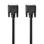 cablu dvi-d nedis dvi 24+1-pin tata - dvi 24+1-pin tata, 3.0 m, negru cablu dvi-d nedis dvi 24+1-pin tata - dvi 24+1-pin tata, 3.0 m, negru