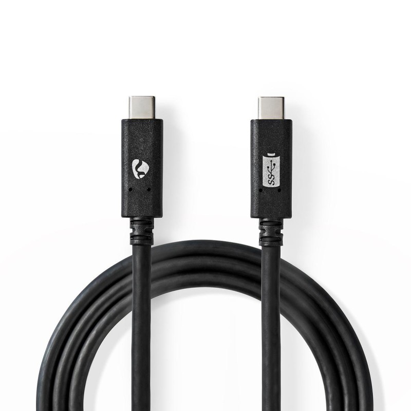cablu usb-c - usb-c, 1m, 100w, negru, nedis cablu usb-c - usb-c, 1m, 100w, negru, nedis