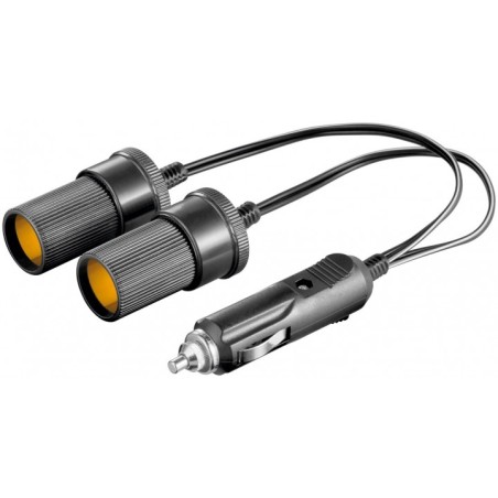 multiplicator auto cu 2 iesiri, goobay