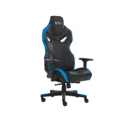 scaun gaming sandberg 640-82 voodoo, negru/albastru