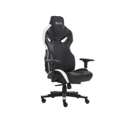 scaun gaming sandberg 640-83 voodoo, negru/alb