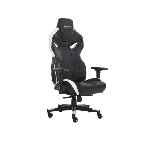 scaun gaming sandberg 640-83 voodoo, negru/alb