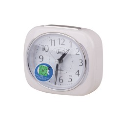 ceas desteptator cu quartz sl 3040, alb, trevi