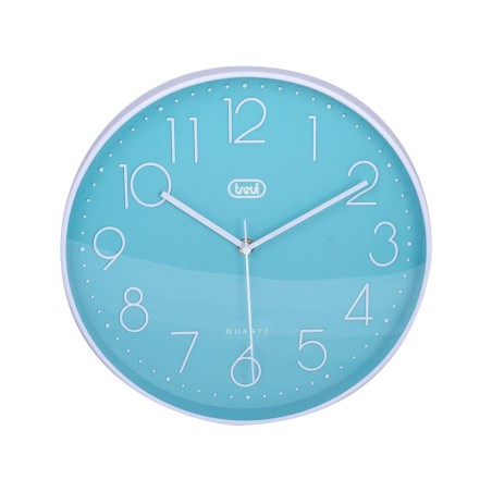 ceas de perete cu quartz om 3508 s, 30cm, turcoaz, trevi