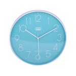 ceas de perete cu quartz om 3508 s, 30cm, turcoaz, trevi