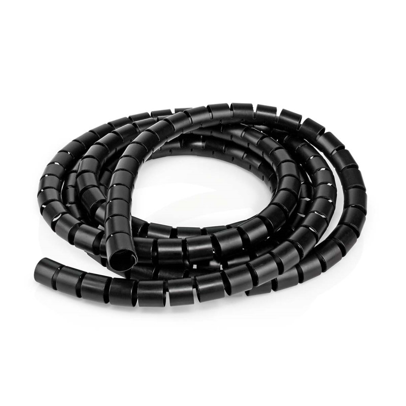 manson pentru gestionarea cablurilor, diametru maxim 16mm, 2m, negru, nedis manson pentru gestionarea cablurilor, diametru maxim 16mm, 2m, negru, nedis