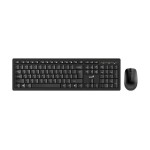 kit tastatura si mouse wireless genius km-8200, usb, negru