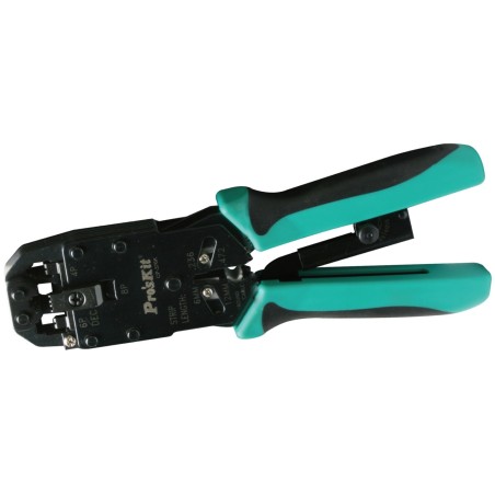 cleste profesional de sertizare modular  rj9/rj11/rj45 pro'skit