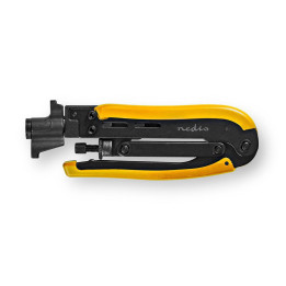 cleste compresie nedis, conectori f,  rg58, rg59, rg6, rg7, rg11, otel calit