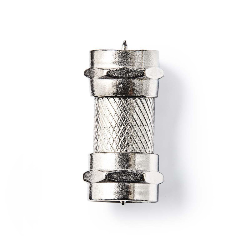 adaptor antena f mama - f mama, set 10 bucati, metal, nedis adaptor antena f mama - f mama, set 10 bucati, metal, nedis