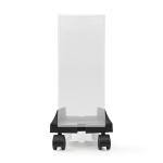 stand pc nedis, latime reglabila, 4 roti blocabile