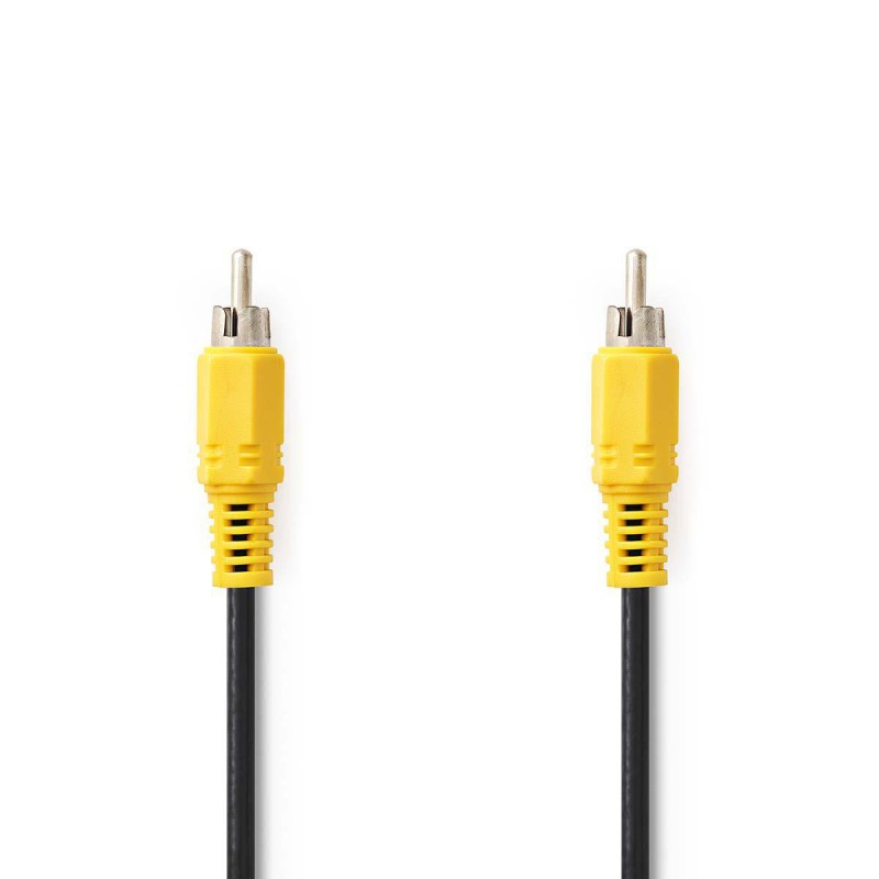 cablu video rca tata - rca tata, 10m, negru, nedis cablu video rca tata - rca tata, 10m, negru, nedis