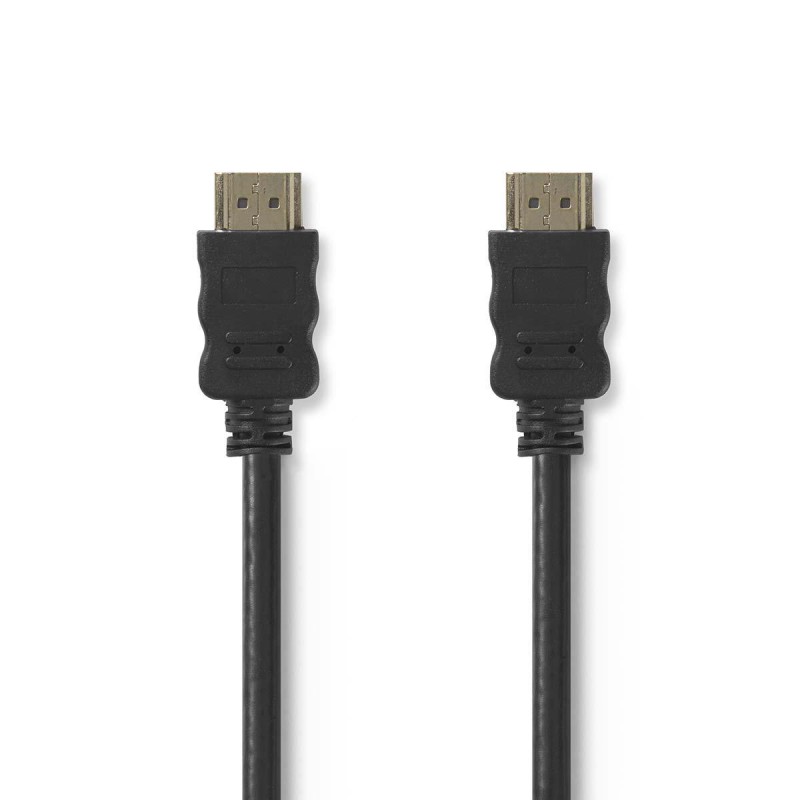 cablu de mare viteza hdmi - hdmi functie ethernet 2m negru nedis cablu de mare viteza hdmi - hdmi functie ethernet 2m negru nedis