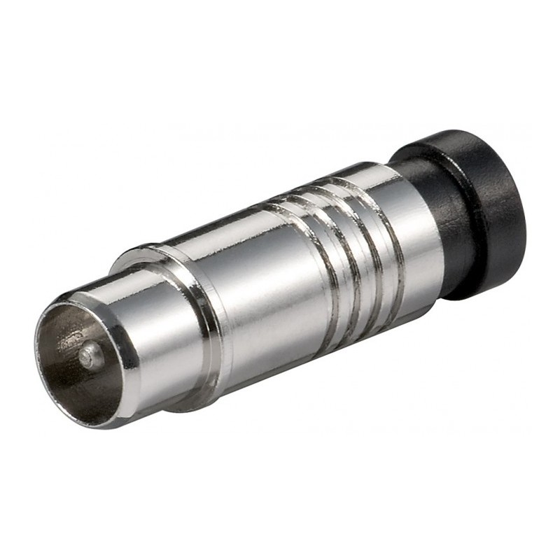 conector coaxial cu compresie tata pentru cablu cu diametru exterior de 7.0mm, set 10 bucati conector coaxial cu compresie tata pentru cablu cu diametru exterior de 7.0mm, set 10 bucati