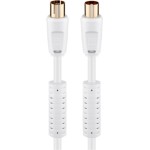 cablu antena 5.0 m, coaxial tata - coaxial mama, goobay