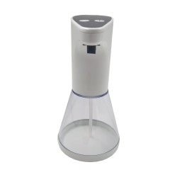 dozator automat de sapun cu senzor well, 480ml, alb/negru