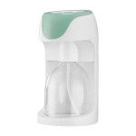 dozator automat de sapun cu senzor well, 400ml, alb/verde