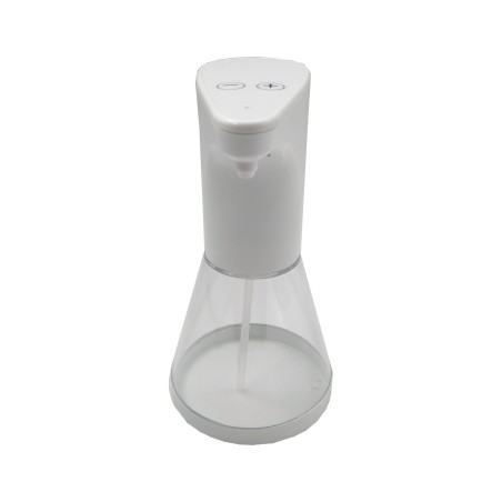 dozator automat cu senzor pentru sapun lichid, dezinfectant, spirt, parfum, spuma, well, 480ml, alb