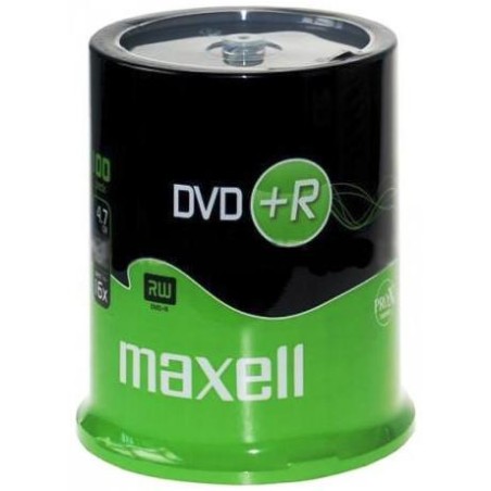 dvd+r 4.7gb, 16x, 100buc pe folie maxell