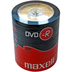 dvd-r 4.7gb, 16x, 100buc pe folie, maxell