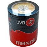 dvd-r 4.7gb, 16x, 100buc pe folie, maxell