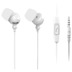 casti in-ear cu fir 3.5mm, microfon, alb, plugz maxell casti in-ear cu fir 3.5mm, microfon, alb, plugz maxell