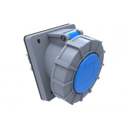 priza industriala bemis bc1-3403-7420 2p+e, 32a, 220v, unghi 45°, ip67