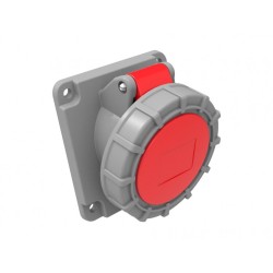 priza industriala bemis bc1-1505-7420 3p+n+e, 16a, 380v, unghi 45°, ip67