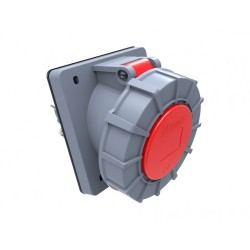 priza industriala bemis bc1-3505-7420 3p+n+e, 32a, 380v, unghi 45°, ip67