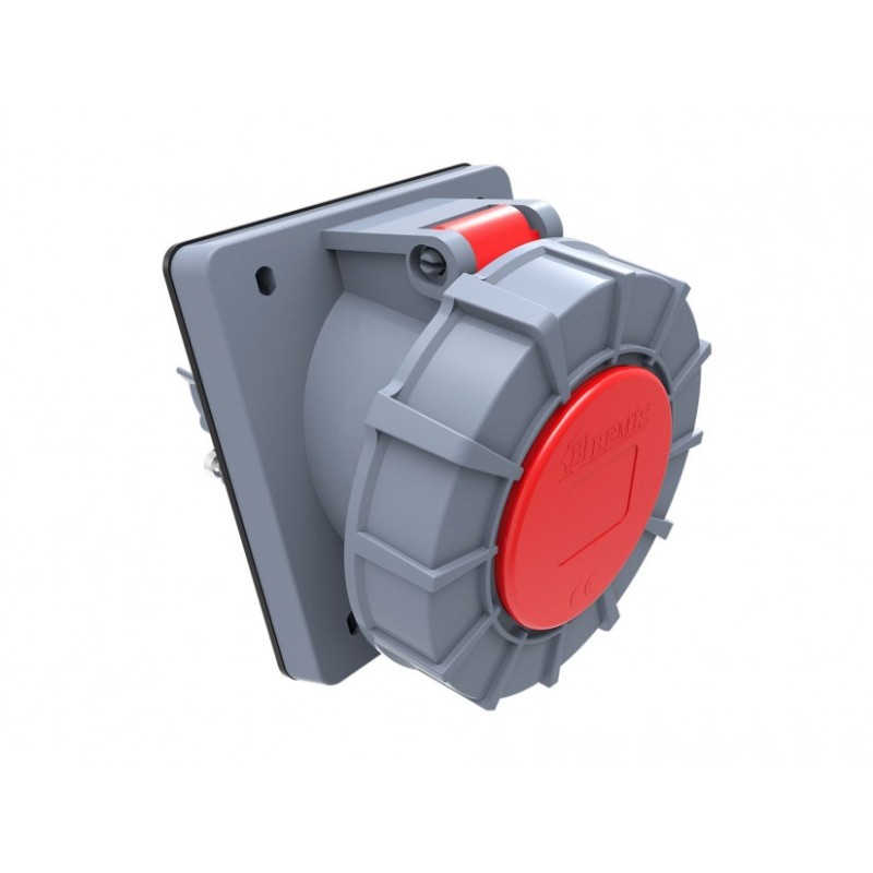 priza industriala bemis bc1-3505-7420 3p+n+e, 32a, 380v, unghi 45°, ip67