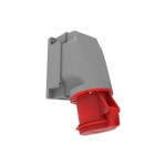 priza industriala bemis bc1-4505-2535 3p+n+e, 63a, 380v, aparenta, unghi 90°, ip44