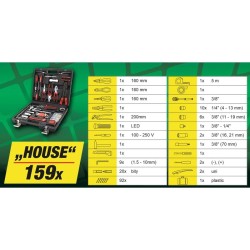 Truse Scule, Trusa de scule COMPAS 09463 CASA 159buc -4, dioda.ro