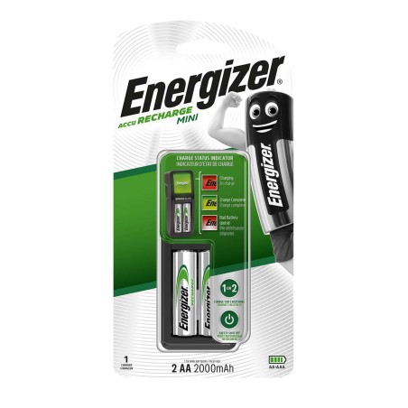 incarcator acumulator nimh aa / aaa, 2x 2000 mah, energizer