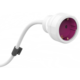 cablu prelungitor 3m alb power extension, allocacoc