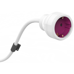 cablu prelungitor 3m alb power extension, allocacoc