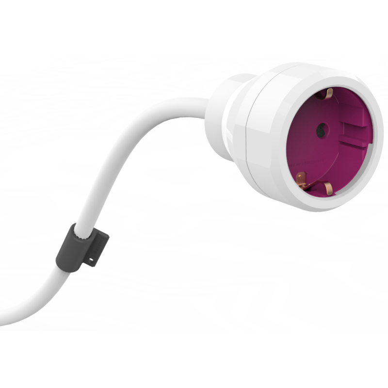 cablu prelungitor 3m alb power extension, allocacoc