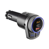 modulator fm ngs spark bt hero, bluetooth, 1x usb-a qc 3.0, 1x usb-c pd 24w, jack 3.5mm, microfon