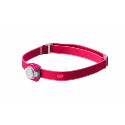 lanterna frontala led gp discovery ch31, roz, 40lm, 2xcr2025