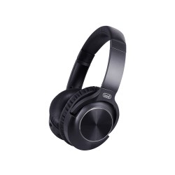 casti audio bluetooth x-dj 13e80 anc, active noice cancelling, negru, trevi