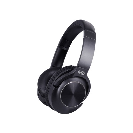 casti audio bluetooth x-dj 13e80 anc, active noice cancelling, negru, trevi
