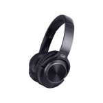 casti audio bluetooth x-dj 13e80 anc, active noice cancelling, negru, trevi